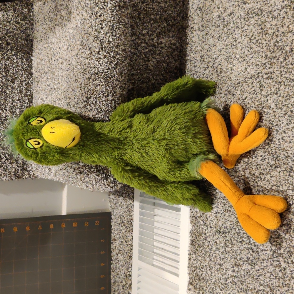 Large Plush Green Bird (Kohl's Cares 2010)